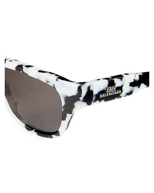 Balenciaga Metallic 56Mm Cat Eye Sunglasses
