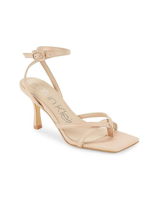 Calvin klein gold clearance heels