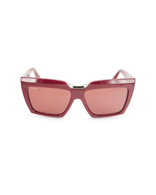 Max Mara Pink 56Mm Cat-Eye Sunglasses