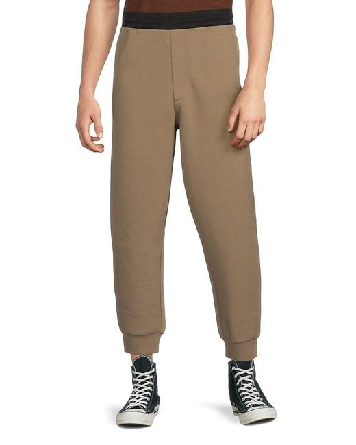 Rag & Bone Natural Solid Joggers for men