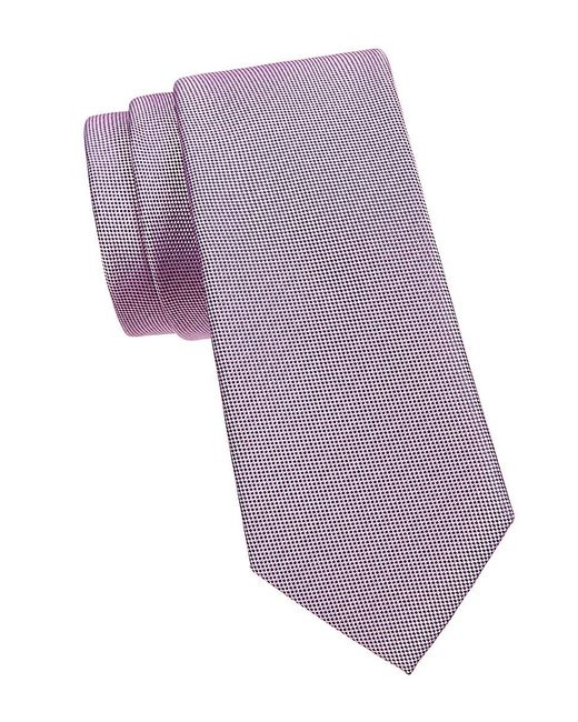 Hickey Freeman Red Woven Jacquard Tie for men