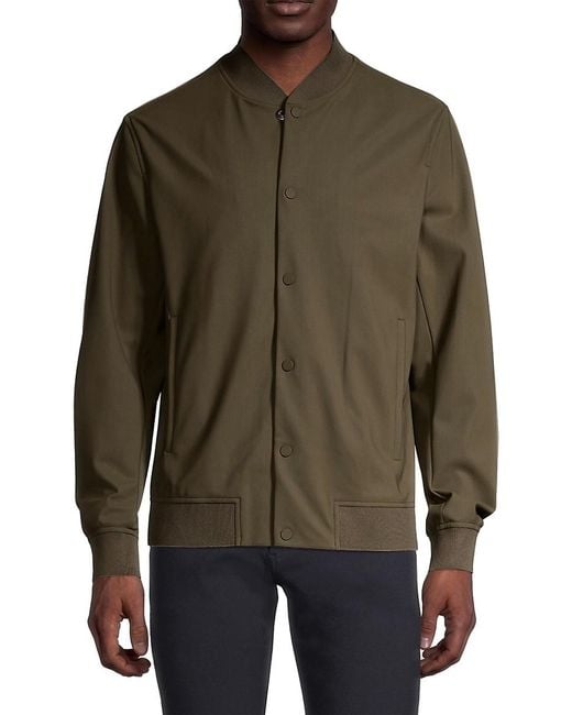 Theory Brown Murphy Precision Jacket for men