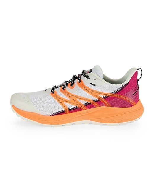 Merrell Orange Bravada Colorblock Low Top Sneakers