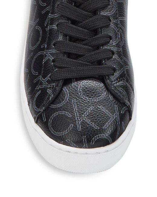 Calvin Klein Kcgules2 Logo Sneakers in Black | Lyst