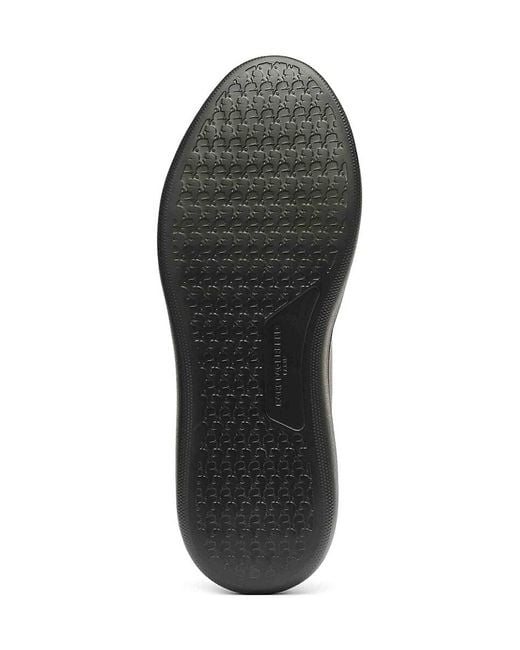 Karl Lagerfeld Black Slip-On Logo Sneakers for men