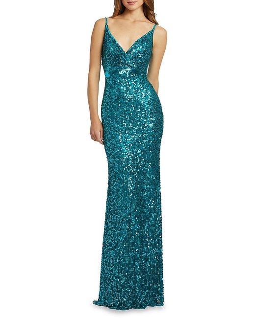 mac duggal sheath gown