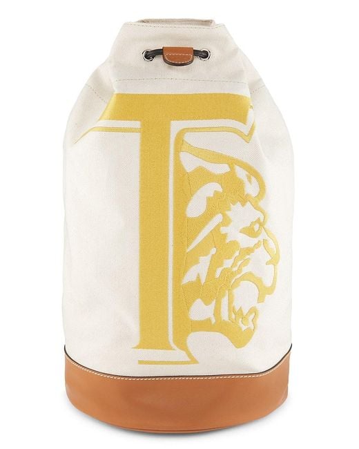 Tod's Metallic Logo Graphic Backpack for men