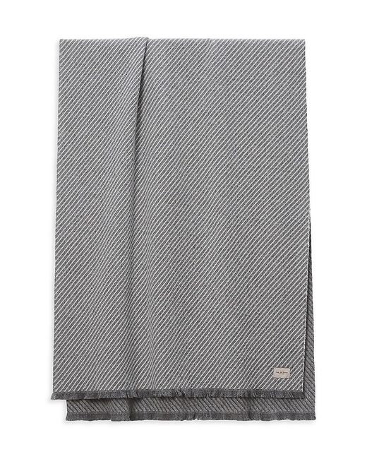 Rag & Bone Gray Joni Stripe Scarf