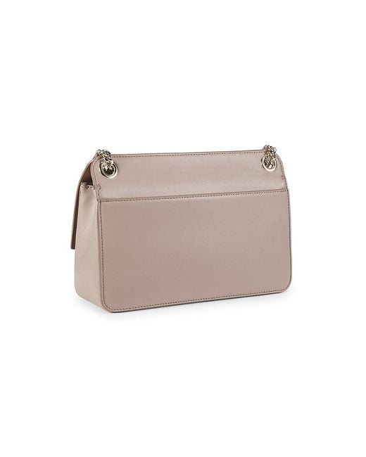 Furla Natural Leather Shoulder Bag