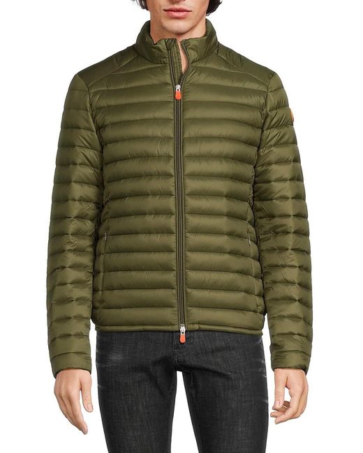 Save The Duck Alexander Packable Puffer Jacket in Black for Men