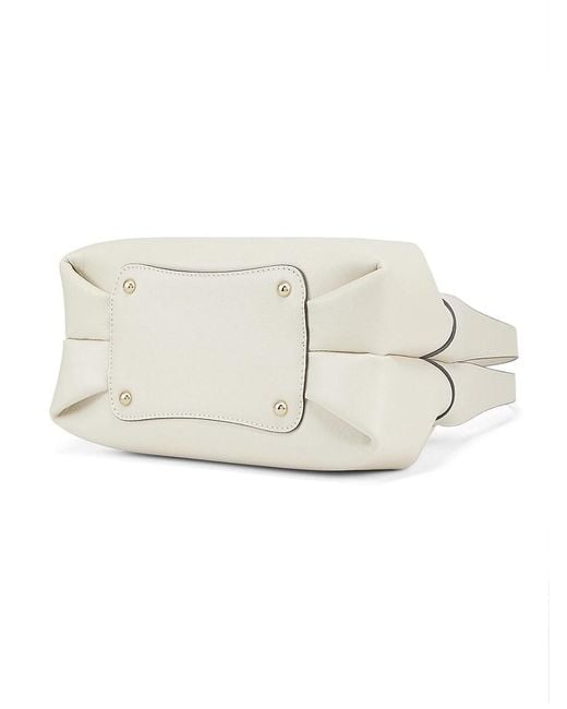 Rag & Bone White Slade Leather Shoulder Bag