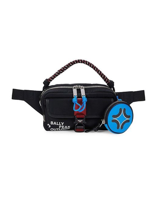 Bally Peak Outlook Belt Bag in Blue for Men Lyst