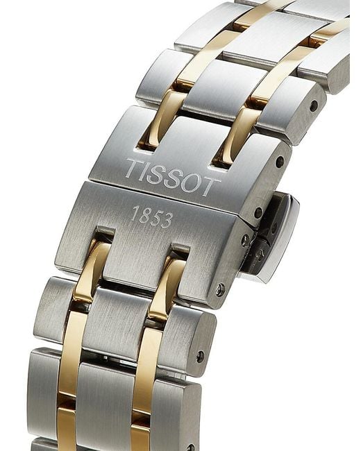 Tissot Metallic T-classic Chemin Des Tourelles 42mm Stainless Steel Automatic Bracelet Watch for men