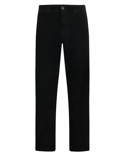 Joe's Jeans Black Relaxed Corduroy Dress Pants for men
