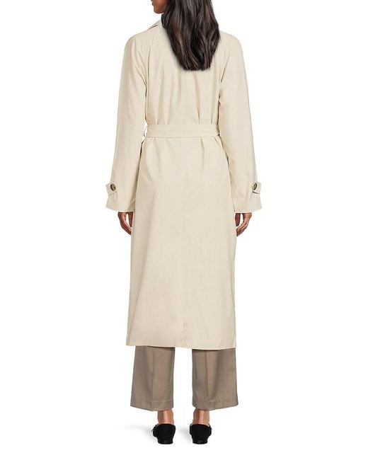 Vero Moda Natural Polyester Trench Coat