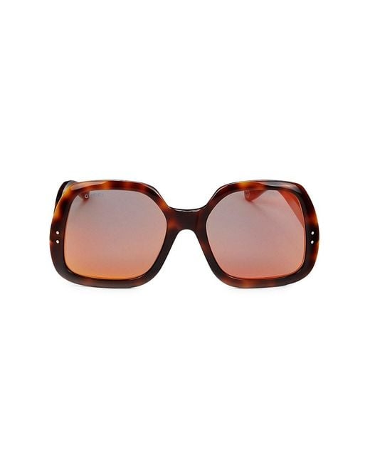 Gucci 58mm shop square sunglasses