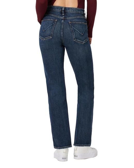 Hudson Blue Remi High Rise Straight Jeans