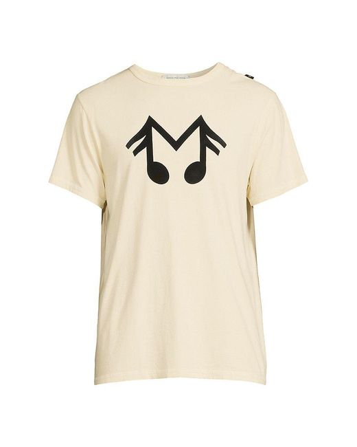 Midnight Studios Logo Musical Note Graphic Tee in Black for Men Lyst