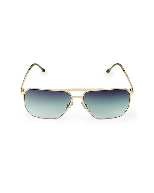 Isabel Marant Blue 56Mm Rectangle Sunglasses