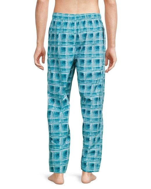 Tommy Bahama Long Printed Pajama Pants in Blue for Men | Lyst