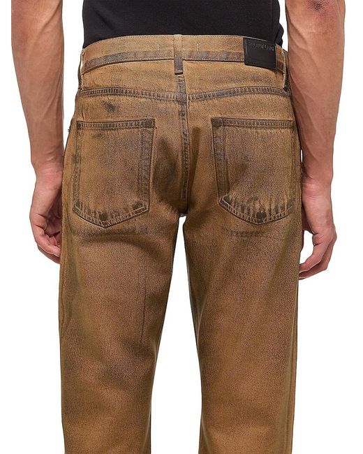 Helmut Lang Natural Worker Straight-Leg Jeans for men