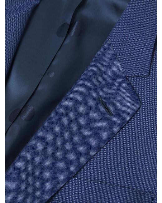 Paul Smith Blue Wool Slim-fit Suit for men