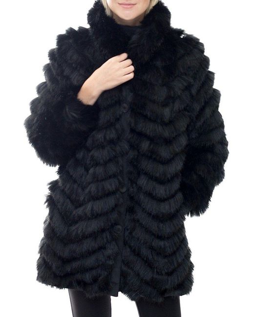 Belle fare hotsell reversible fox coat