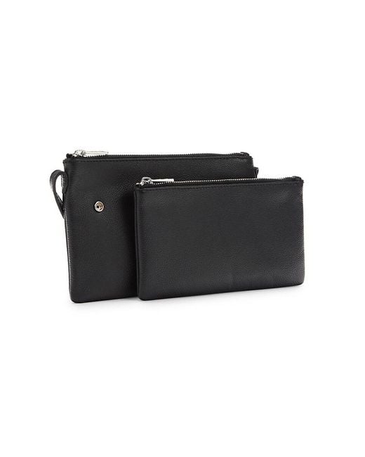 Zadig & Voltaire Black Stella Wings Leather Crossbody Bag