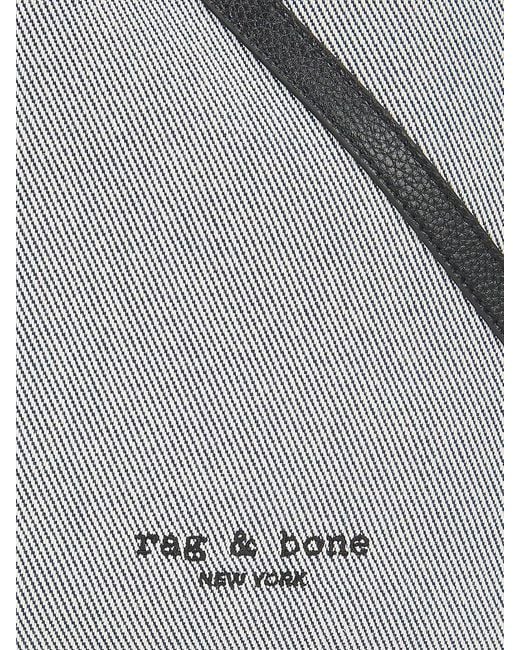 Rag & Bone Natural Alix Cotton & Leather Tote