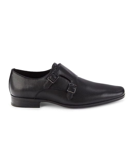 Calvin klein double sales monk strap