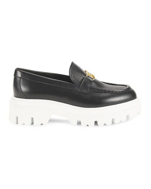 cavalli CLASS
 Leather Penny Loafers