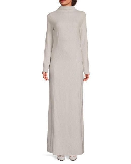 Rag & Bone Gray Harlow Wool Turtleneck Dress