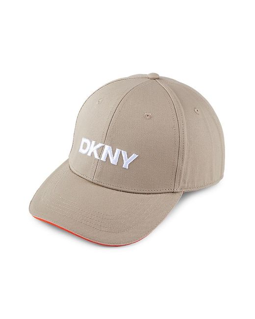 DKNY Natural Embroidered Logo Baseball Cap for men