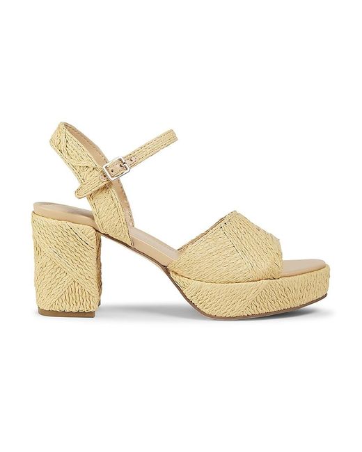 Calvin Klein Metallic Lessia 75Mm Textured Sandals