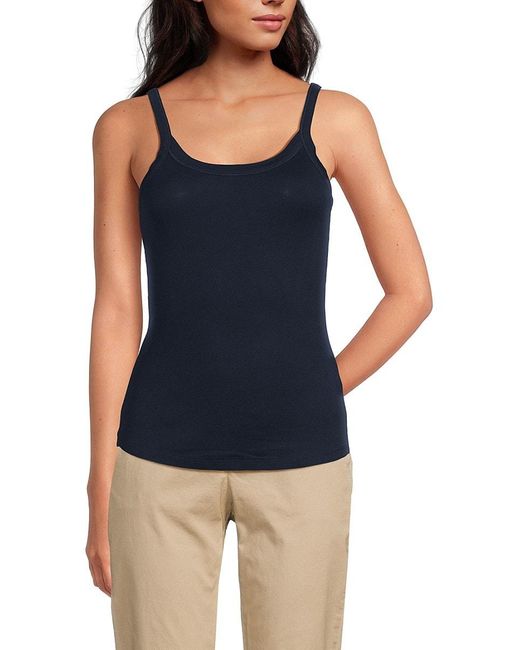Vince Blue Scoopneck Cami
