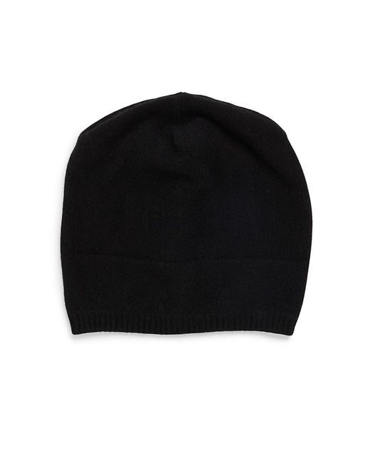Portolano Solid Cashmere Hat in Black 