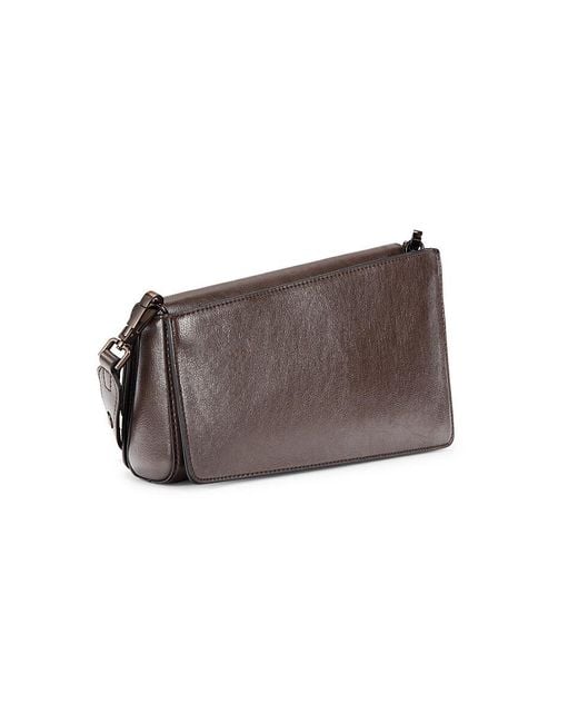 Calvin Klein Brown Basalt Solid Crossbody Bag