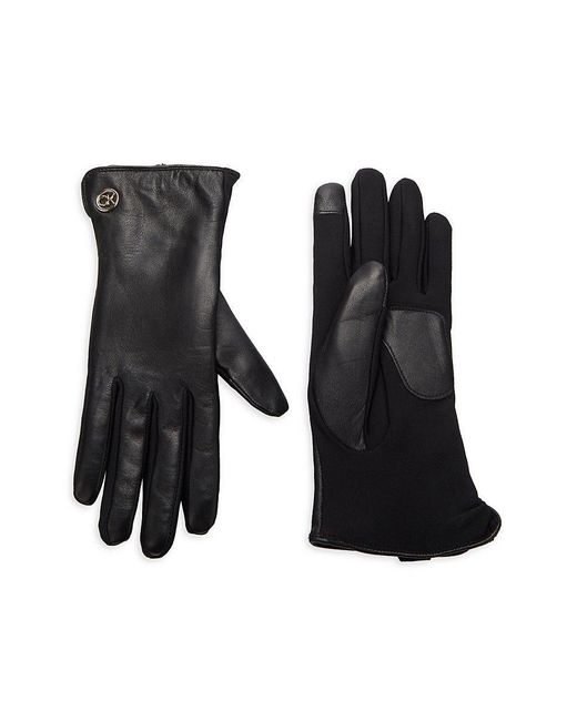 Descubrir 75+ imagen calvin klein leather gloves 