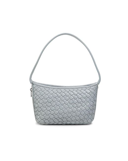 Walter Baker Gray Hazel Leather Shoulder Bag
