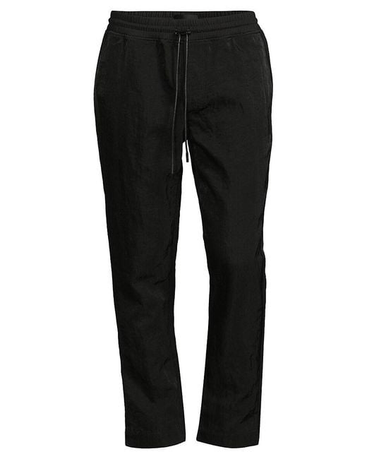 RTA Black Bento Drawstring Pants for men