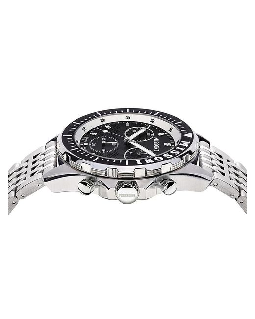 Missoni White Urban 45mm Stainless Steel Bracelet Watch for men