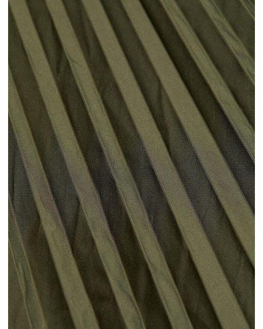 10 Crosby Derek Lam Green Kenza Tie-Waist Shirtdress