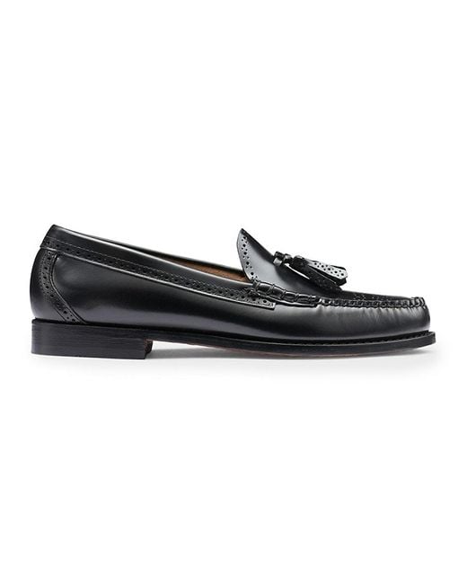 G.H.BASS Brown Larkin Tassel Brogue Loafers for men