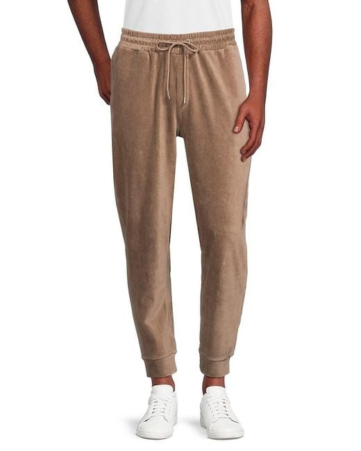 Mens corduroy joggers sales