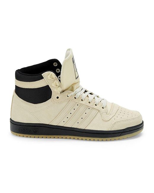 adidas Top Ten High Top Sneakers in White for Men Lyst