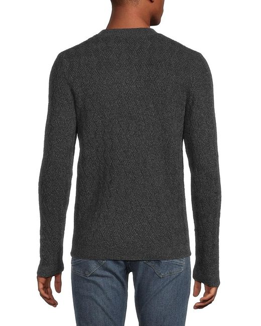 Brax Gray Rick Wool Blend Sweater for men