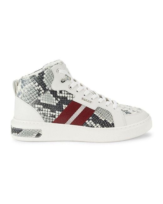 Bally snakeskin on sale sneakers
