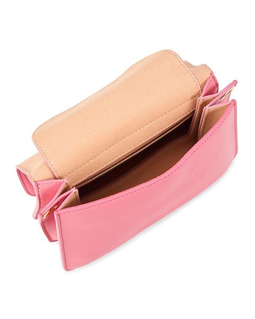 Furla Pink Leather Sholder Bag