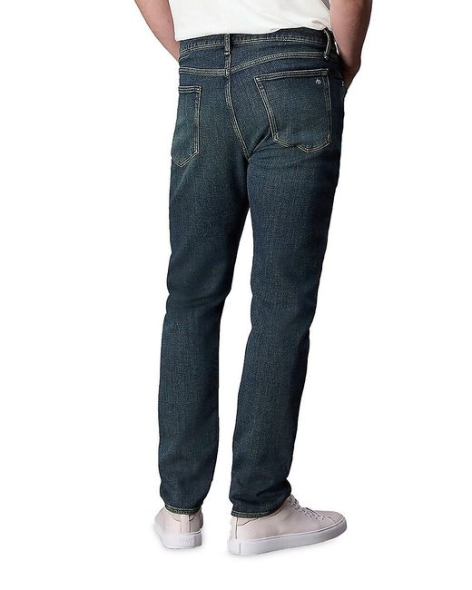 Rag & Bone Blue Fit 3 Stride Stretch Jeans for men