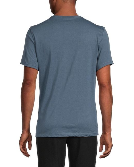 Calvin Klein Blue Logo T-Shirt for men